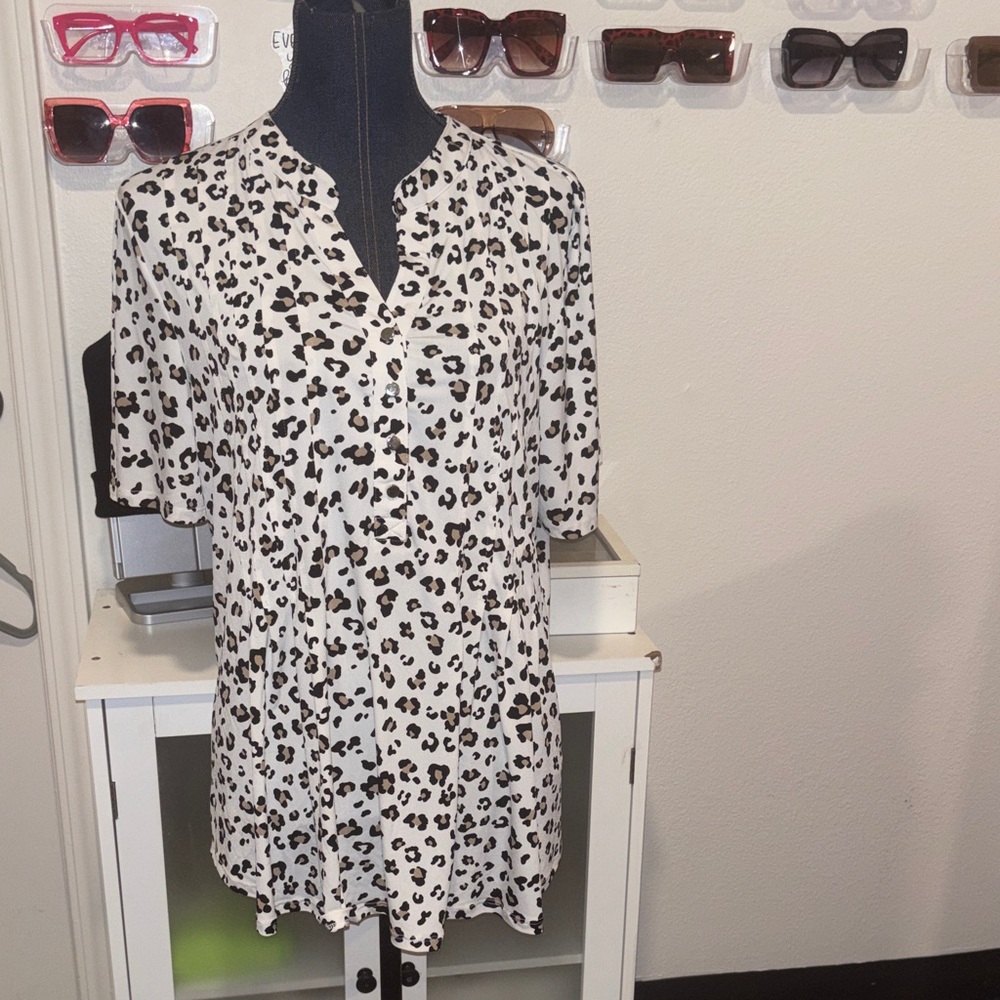Leopard Blouse